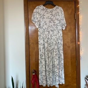 ASOS abstract face dress